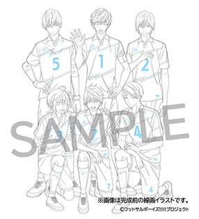 画像ギャラリー No.002のサムネイル画像 / TVアニメ「フットサルボーイズ!!!!!」のBlu-ray＆DVDが2022年4月27日に発売