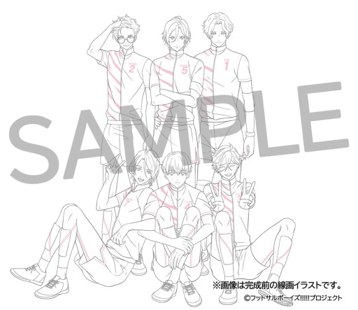 画像ギャラリー No.019のサムネイル画像 / 「フットサルボーイズ!!!!!」,アニメ放送記念の大型広告が新宿駅に登場