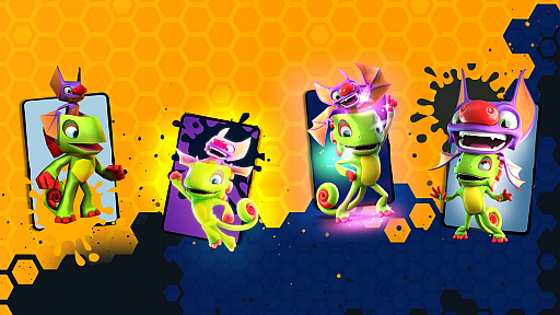 画像ギャラリー No.007のサムネイル画像 / PS4/Switch用ソフト「Yooka-Layleeとインポッシブル迷宮」が本日配信。「Yooka」と「Laylee」が冒険するアクションADV