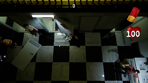 画像ギャラリー No.005のサムネイル画像 / 「ポスタル」シリーズのスピンオフとなる無料ゲーム「POOSTALL Royale」，エイプリルフールネタかと思われながらも配信開始