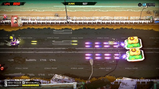 画像ギャラリー No.011のサムネイル画像 / サルと家電ロボットが世紀末の日本で大バトル! 「MONKEY BARRELS」プレイレポート