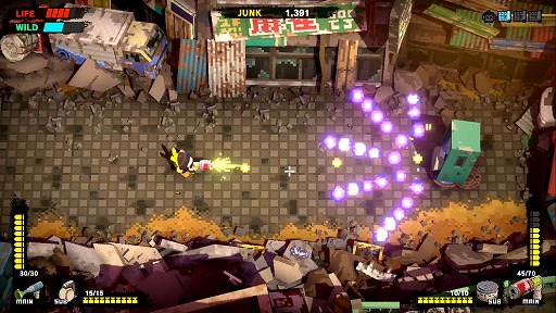 画像ギャラリー No.012のサムネイル画像 / サルと家電ロボットが世紀末の日本で大バトル! 「MONKEY BARRELS」プレイレポート