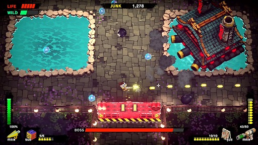 画像ギャラリー No.019のサムネイル画像 / サルと家電ロボットが世紀末の日本で大バトル! 「MONKEY BARRELS」プレイレポート