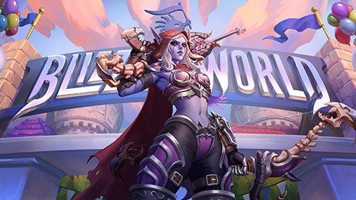 画像ギャラリー No.001のサムネイル画像 / 「オーバーウォッチ 2」,「World of Warcraft」とのコラボによる“シルヴァナス”新スキンのアートを公開。シーズン12も本日開幕