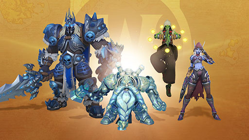 画像ギャラリー No.002のサムネイル画像 / 「オーバーウォッチ 2」,「World of Warcraft」20周年を記念したコラボイベントを開始。「シルヴァナス」「リッチキング」などのスキンが登場