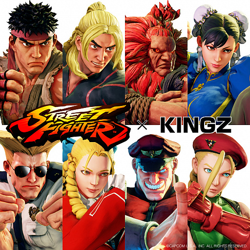 画像ギャラリー No.003のサムネイル画像 / 「ストリートファイターV」，キャラクターをデザインした財布やパスケース，TシャツがKINGZから登場