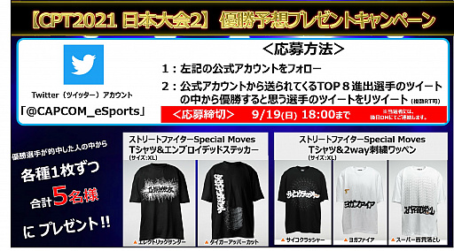 画像ギャラリー No.004のサムネイル画像 / 「CAPCOM Pro Tour Online 2021」，日本大会2の特別事前番組が9月18日に実施