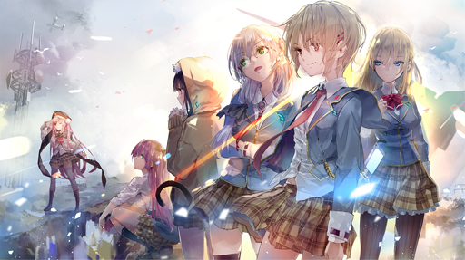画像ギャラリー No.033のサムネイル画像 / 「ヘブンバーンズレッド」CBTレポート。ボケとツッコミの応酬はKey節が炸裂，しかし学園の外では世界と人類が――