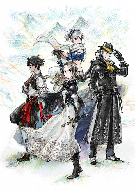 画像ギャラリー No.001のサムネイル画像 / 「ブレイブリーデフォルトII」，“渇水の国”サヴァロンと“魔法の国”ウィズワルドなどの情報公開。必殺技やジョブについての新情報も明らかに