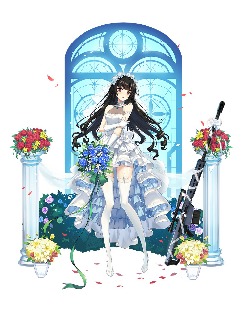 画像ギャラリー No.002のサムネイル画像 / 「COUNTER: SIDE」，ウェディングドレス姿のキャラクタースキン4種の販売を開始