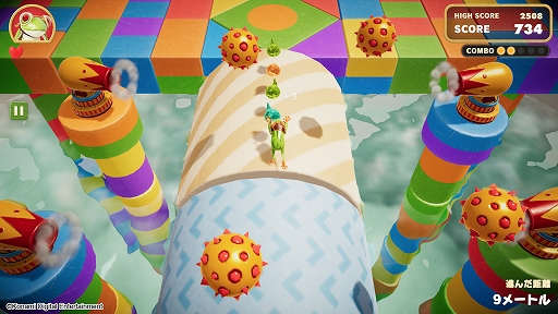 画像ギャラリー No.004のサムネイル画像 / 「Frogger in Toy Town」,大型アップデートを実施。ランキングモード“耐久レース”などが登場