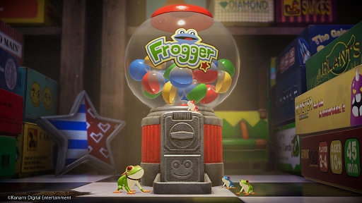 画像ギャラリー No.005のサムネイル画像 / 「Frogger in Toy Town」,大型アップデートを実施。ランキングモード“耐久レース”などが登場