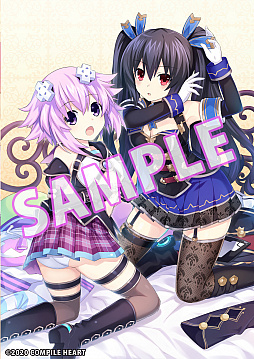 画像ギャラリー No.002のサムネイル画像 / 「ブイブイブイテューヌ」,店舗限定の描きおろしイラストが公開。VTuberのサイン色紙が当たるキャンペーンも開始