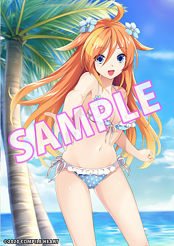 画像ギャラリー No.006のサムネイル画像 / 「ブイブイブイテューヌ」,店舗限定の描きおろしイラストが公開。VTuberのサイン色紙が当たるキャンペーンも開始