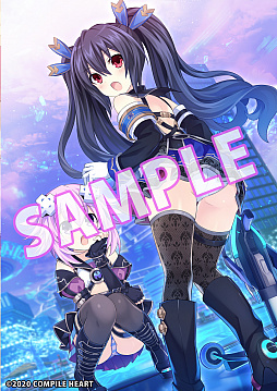 画像ギャラリー No.007のサムネイル画像 / 「ブイブイブイテューヌ」,店舗限定の描きおろしイラストが公開。VTuberのサイン色紙が当たるキャンペーンも開始