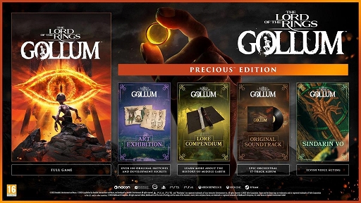 画像ギャラリー No.002のサムネイル画像 / 「The Lord of the Rings: Gollum」,コンセプトアートや伝説辞典,サントラ,エルフの追加セリフなど付属する“プレシャス版”が登場