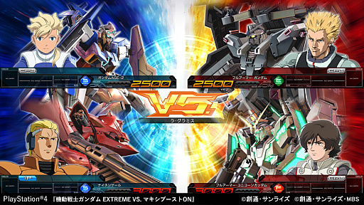 画像ギャラリー No.001のサムネイル画像 / PS4版「機動戦士ガンダム EXTREME VS. マキシブーストON」の最新情報が公開。参戦する機体は36作品から183機体に