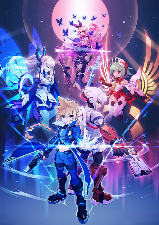 画像ギャラリー No.001のサムネイル画像 / 「蒼き雷霆 ガンヴォルト ストライカーパック」，モルフォ（CV:櫻川めぐ）が歌うPS4版主題歌のMVが公開