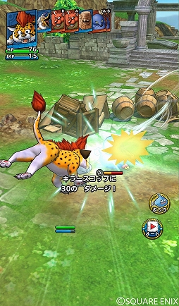画像ギャラリー No.035のサムネイル画像 / 「ドラゴンクエストタクト」先行プレイインプレッション。「ドラゴンクエスト」が“タクティカルRPG”の新作アプリとなって，こちらをみている！