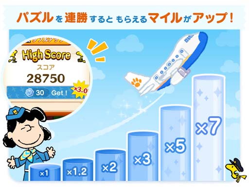 画像ギャラリー No.004のサムネイル画像 / 「スヌーピー パズルジャーニー」,イベント”マイレージ チャレンジ”が開催。陽気な笛吹きスヌーピーの獲得チャンス