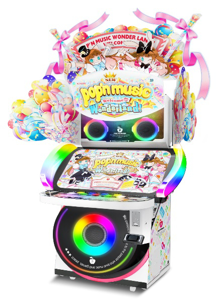 画像ギャラリー No.002のサムネイル画像 / ［JAEPO2020］「NEW pop'n music　Welcome to Wonderland！」，シリーズ最新作はタッチスライダーを搭載。開催中のJAEPO2020に出展