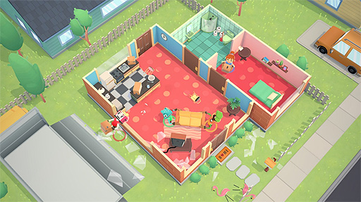 画像ギャラリー No.004のサムネイル画像 / 「引っ越し」をテーマにしたパーティーゲーム「Moving Out」のPS4とSwitch向け日本語パッケージ版が4月29日発売へ