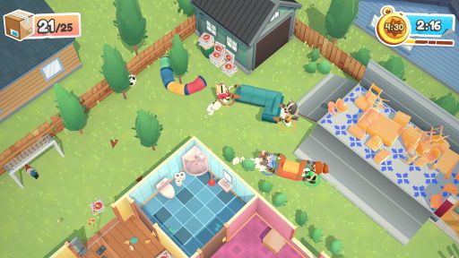 画像ギャラリー No.011のサムネイル画像 / 引っ越しアクションゲーム「Moving Out」のNintendo Switch版が本日配信開始。PC版は4月29日に配信予定