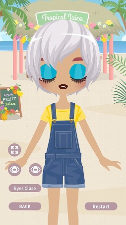 画像ギャラリー No.005のサムネイル画像 / カジュアルメイクアップゲーム「Cute Eyes Maker」が本日リリース