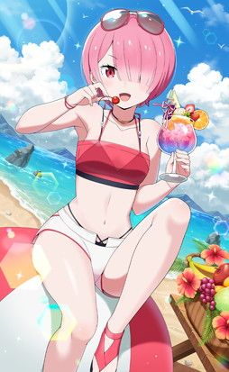 画像ギャラリー No.023のサムネイル画像 / 2月2日はラムとレムの誕生日（1年ぶり2回目の交換イベ）。「リゼロス」で2021年に見せてくれた姉妹の“鬼がかった”ビジュアルを一挙に振り返ろう
