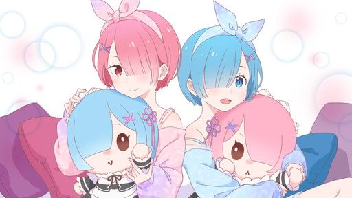画像ギャラリー No.038のサムネイル画像 / 2月2日はラムとレムの誕生日（1年ぶり2回目の交換イベ）。「リゼロス」で2021年に見せてくれた姉妹の“鬼がかった”ビジュアルを一挙に振り返ろう