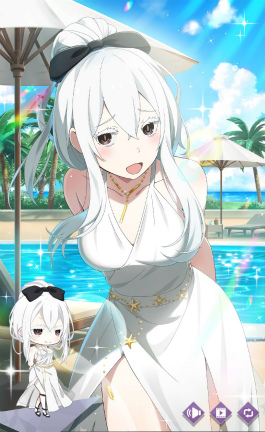画像ギャラリー No.017のサムネイル画像 / 「リゼロス」夏の海イベ“ドキドキ☆ホロゥパニック！”を先行プレイ。エミリアやクルシュ，フェルトらの水着2022版セレクション