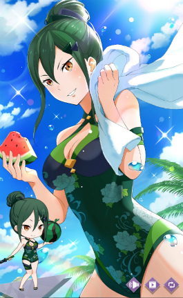 画像ギャラリー No.019のサムネイル画像 / 「リゼロス」夏の海イベ“ドキドキ☆ホロゥパニック！”を先行プレイ。エミリアやクルシュ，フェルトらの水着2022版セレクション