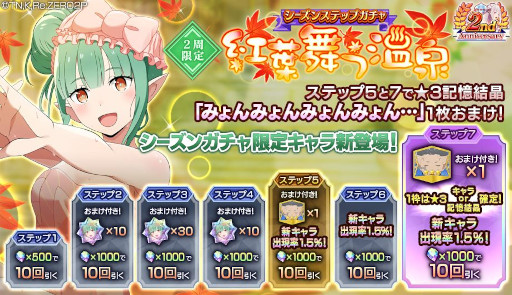 画像ギャラリー No.004のサムネイル画像 / 「リゼロス」,踏破イベント“湯けむり異世界紀行”を開催。エミリアとシオンがシーズンガチャに登場