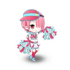 画像ギャラリー No.013のサムネイル画像 / 「リゼロス」、イベント“剣聖と決戦！？リゼロス大球宴！ 前半”開催中。チアガール姿のラムが登場するガチャも