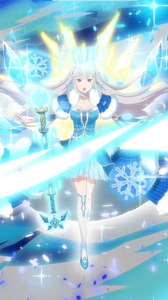 画像ギャラリー No.004のサムネイル画像 / 「リゼロス」，“超フェスガチャ【氷雪に輝く王冠】”開催中。エミリア役 高橋李依さんのコメントも公開