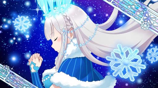 画像ギャラリー No.005のサムネイル画像 / 「リゼロス」，“超フェスガチャ【氷雪に輝く王冠】”開催中。エミリア役 高橋李依さんのコメントも公開