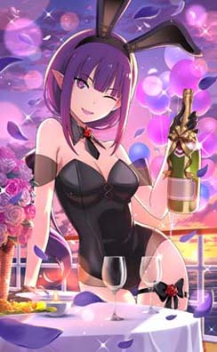 画像ギャラリー No.003のサムネイル画像 / 「リゼロス」，“シーズンガチャ【シックな宵闇バニー】”＆“バニー’sニューイヤーパーティ”開催中