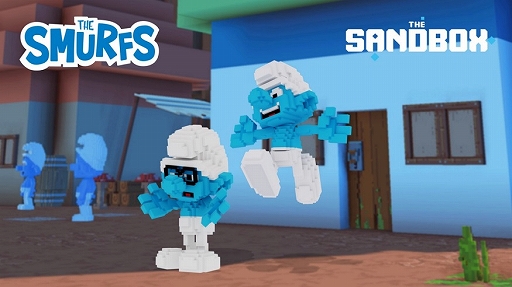 画像ギャラリー No.002のサムネイル画像 / ゲームメイキングプラットフォーム「The Sandbox」がスマーフ(Smurfs)とのコラボを発表