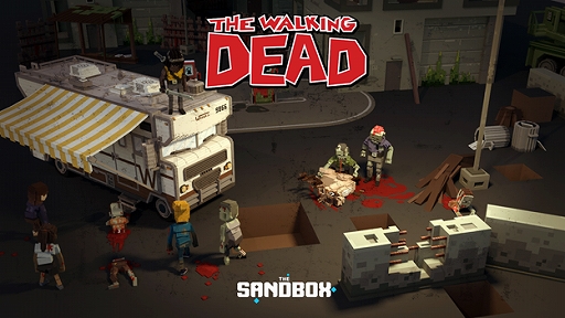 画像ギャラリー No.002のサムネイル画像 / ゲームメイキングプラットフォーム「The Sandbox」に“ウォーキング・デッド”のアセットが登場