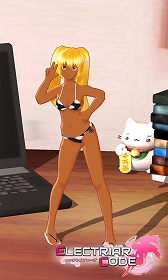画像ギャラリー No.003のサムネイル画像 / 「エレクトリアコード」，バージョン1.7.1を実施。水着装備が14種追加