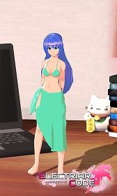 画像ギャラリー No.013のサムネイル画像 / 「エレクトリアコード」，バージョン1.7.1を実施。水着装備が14種追加