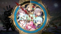 画像ギャラリー No.023のサムネイル画像 / 「巨神と誓女」を先行プレイ。プレイヤーが考察して作り上げる物語，モノクロームの世界とカラフルな少女のビジュアルが魅力のブラウザ用RPG