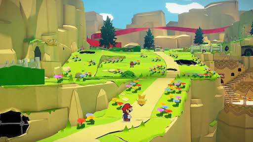 画像ギャラリー No.037のサムネイル画像 / ペーパーマリオの新作がSwitchに登場。「ペーパーマリオ オリガミキング」が2020年7月17日に発売
