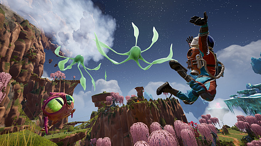 画像ギャラリー No.002のサムネイル画像 / Switch版「Journey to the Savage Planet」が本日発売。さまざまな新要素が追加される有料DLC「Hot Garbage」の配信も明らかに