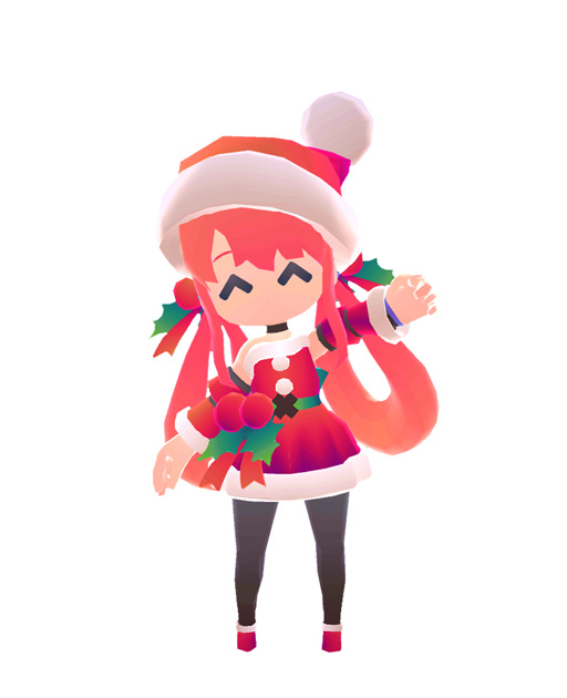 画像ギャラリー No.005のサムネイル画像 / 「キュビ（QV）」，サンタコスチュームなどクリスマスアップデートを配信