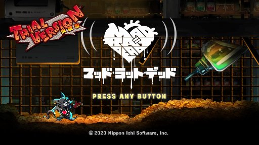 画像ギャラリー No.001のサムネイル画像 / 「MAD RAT DEAD」体験版プレイレポート。横スクロールアクションとリズムゲームを合わせた，軽快なプレイが楽しめる