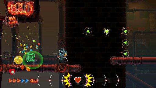 画像ギャラリー No.008のサムネイル画像 / 「MAD RAT DEAD」体験版プレイレポート。横スクロールアクションとリズムゲームを合わせた，軽快なプレイが楽しめる