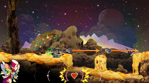 画像ギャラリー No.010のサムネイル画像 / 「MAD RAT DEAD」体験版プレイレポート。横スクロールアクションとリズムゲームを合わせた，軽快なプレイが楽しめる