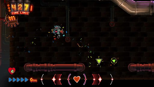 画像ギャラリー No.011のサムネイル画像 / 「MAD RAT DEAD」体験版プレイレポート。横スクロールアクションとリズムゲームを合わせた，軽快なプレイが楽しめる
