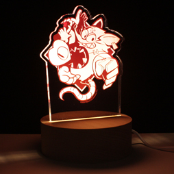 画像ギャラリー No.002のサムネイル画像 / 「MAD RAT DEAD」,グッズ第8弾にラバーコインケース&アクリルLEDスタンドが登場